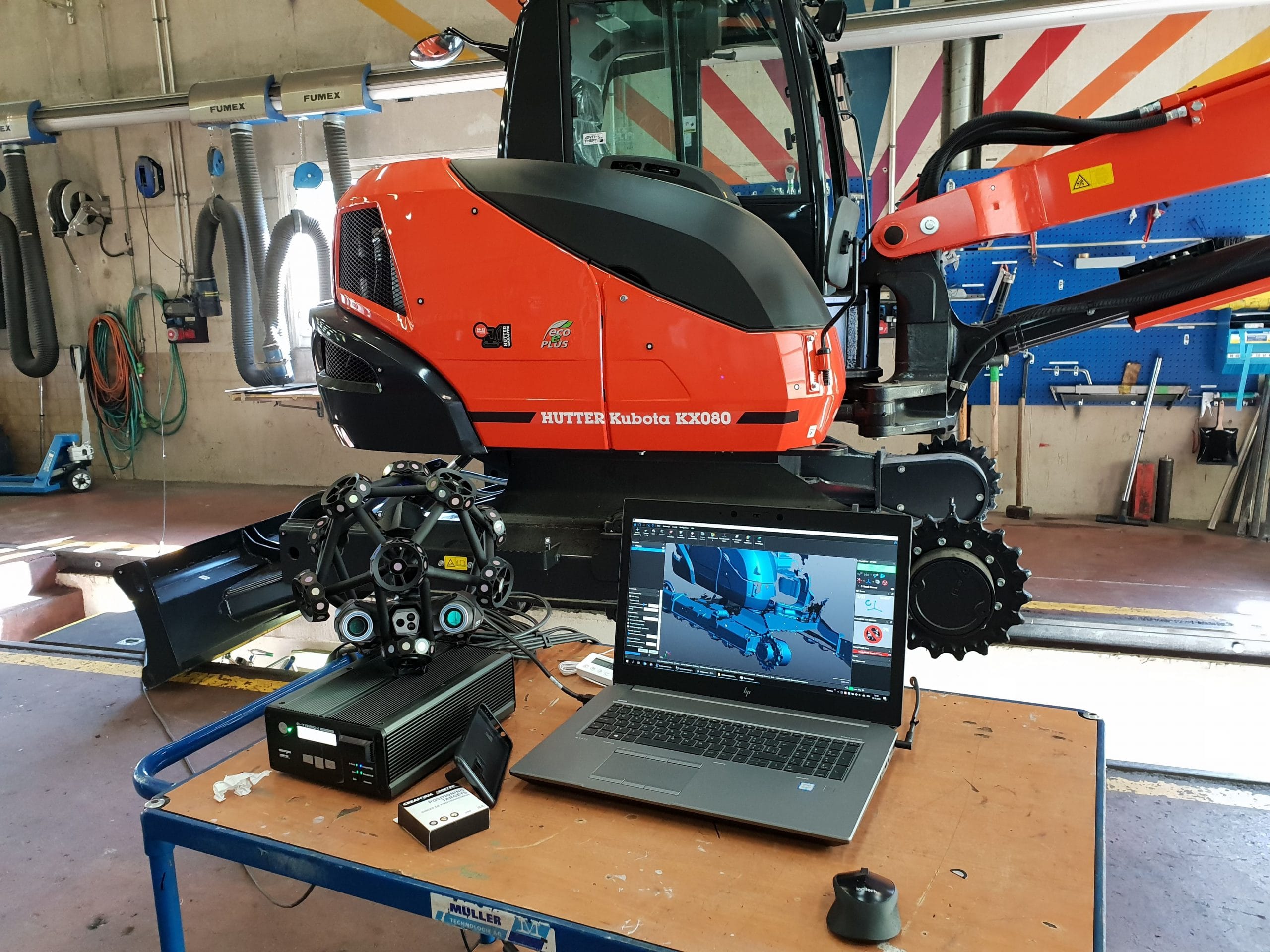 3D-Scan Bagger