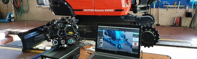 Systemintegration 3D Scan Bagger