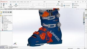 Farbiger 3D-Scan