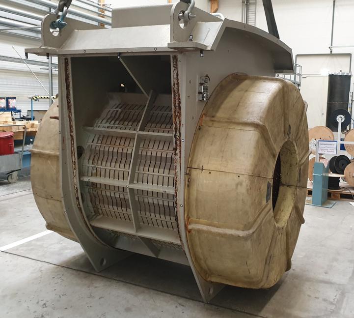 3D-Scan und Reverse Engineering eines 8,5MW Elektromotors
