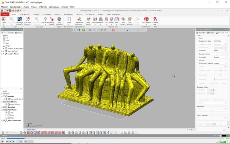 3 Klick Anwendungen :: Reverse Engineering und Messtechnik