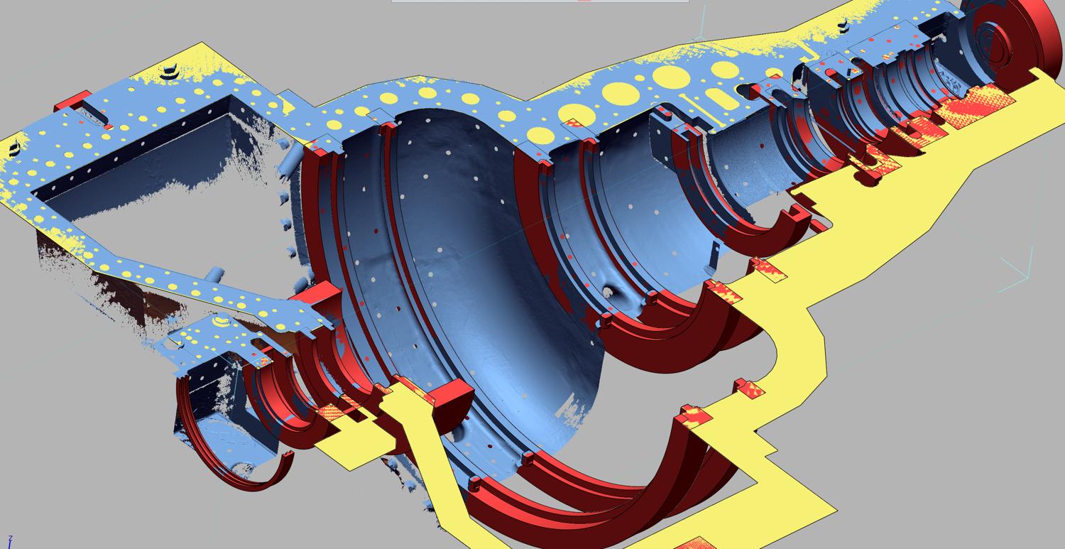 Reverse Engineering von Teilen des Gehäuses