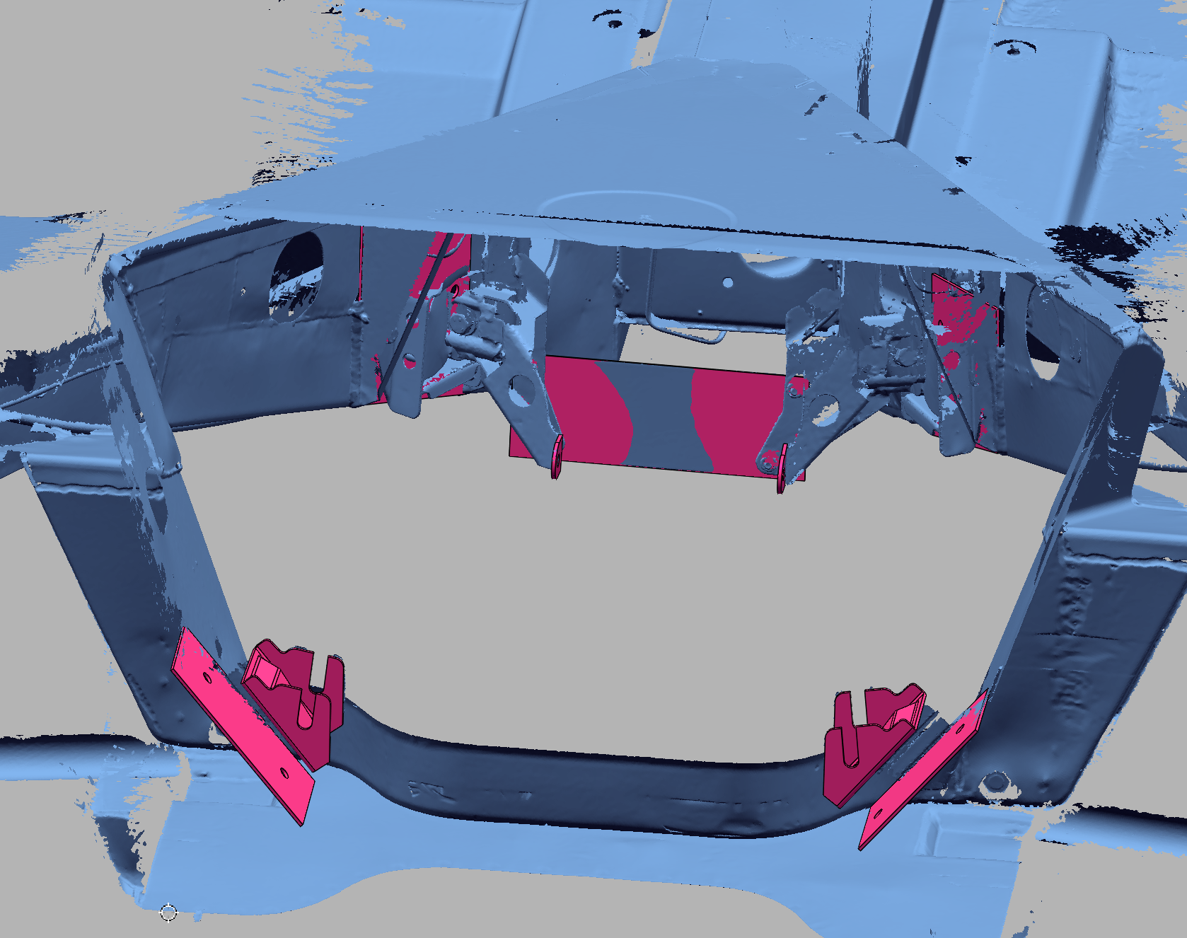 3D-Scan der Lagerung